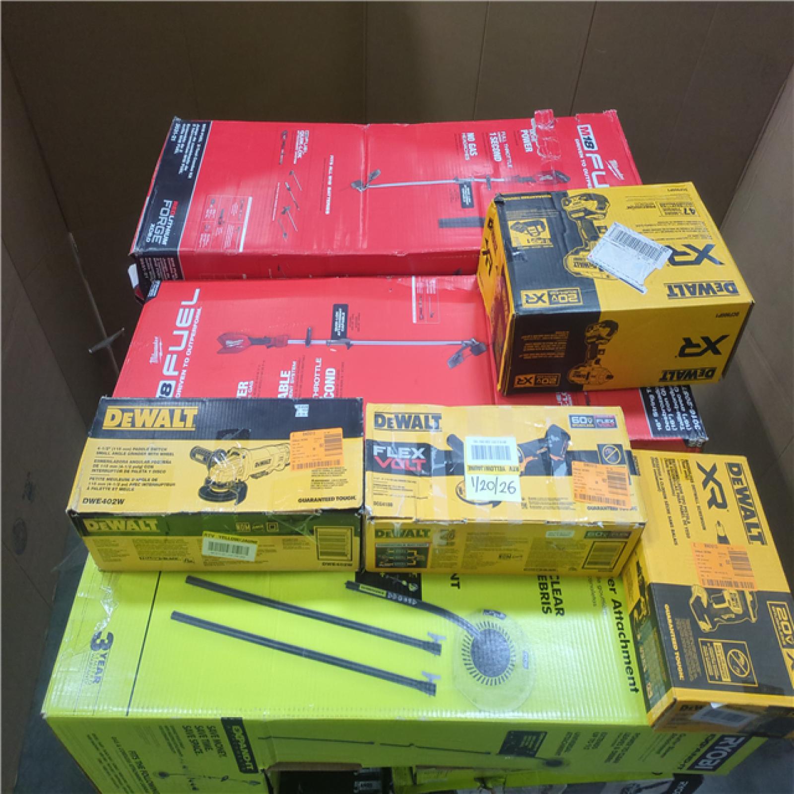 CALIFORNIA AS-IS TOOL PALLET