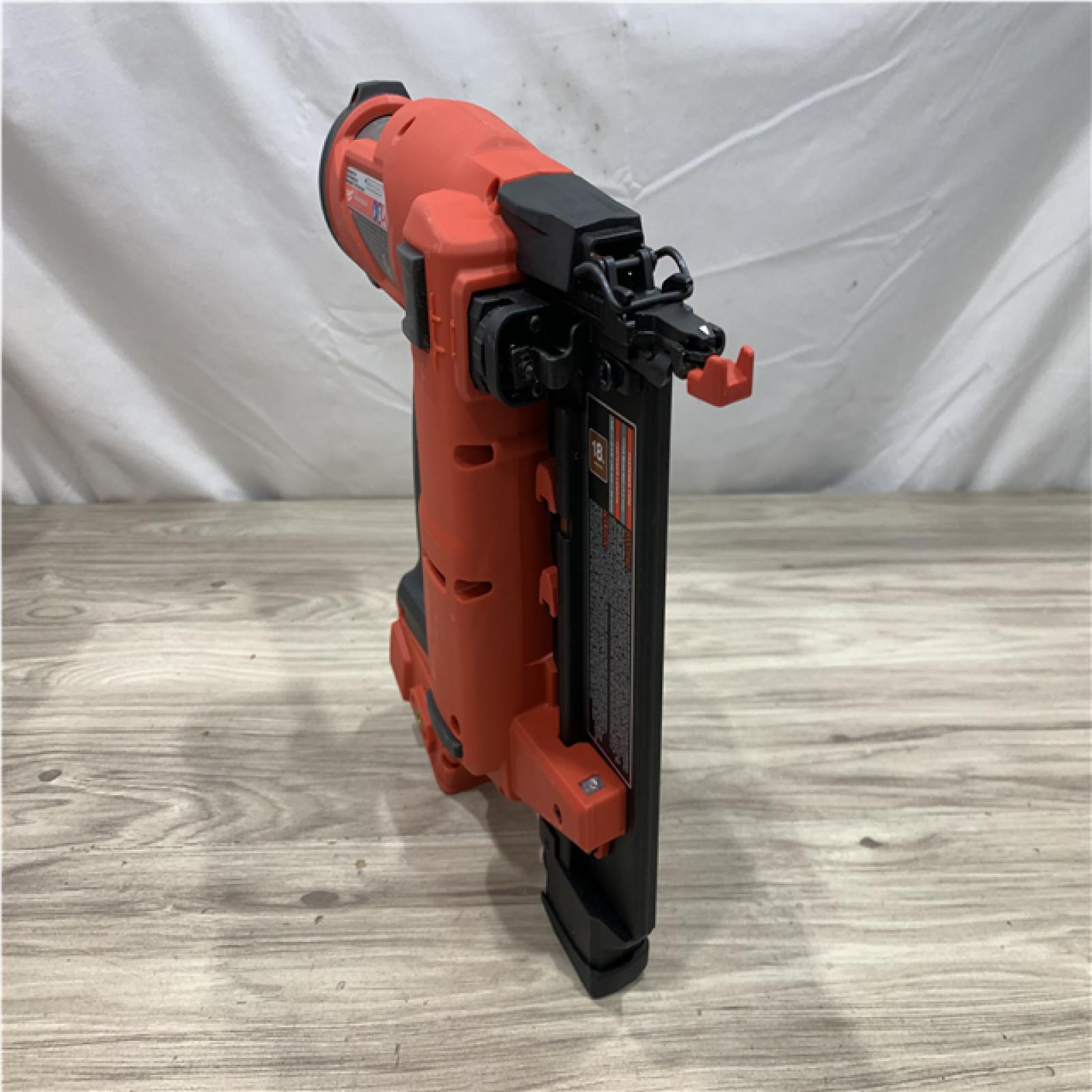 AS-IS Milwaukee FUEL 18-Volt Lithium-Ion Brushless Cordless Gen II 18-Gauge Brad Nailer (Tool-Only)