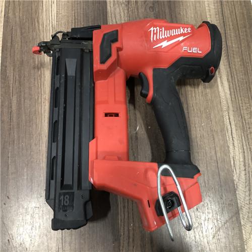 AS-IS Milwaukee FUEL 18-Volt Lithium-Ion Brushless Cordless Gen II 18-Gauge Brad Nailer (Tool-Only)