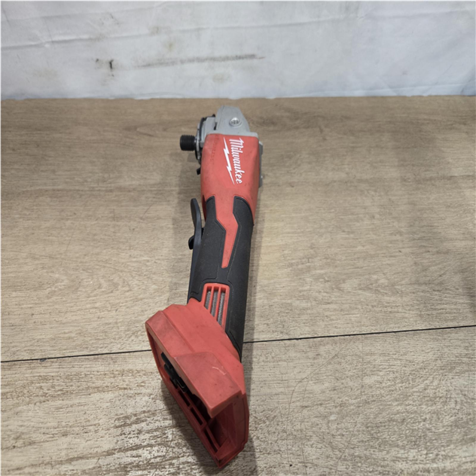AS-IS Milwaukee 18V Lithium-Ion Brushless Cordless 4-1/2 in./5 in. Grinder w/Paddle Switch (Tool-Only)