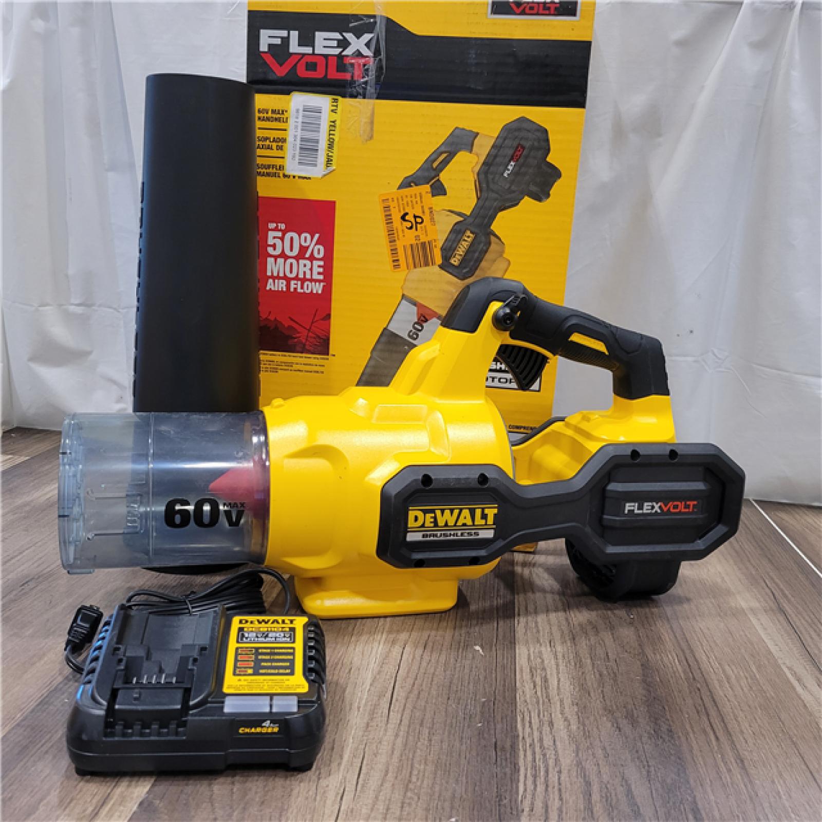 AS-IS DEWALT 60V MAX Brushless Cordless Handheld Leaf Blower