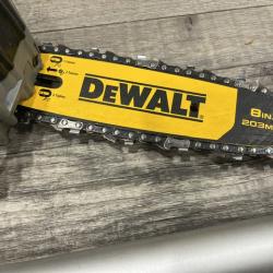 AS-IS DEWALT 20V MAX 8in. Brushless Cordless Battery Powered Pole Saw (Tool Only)