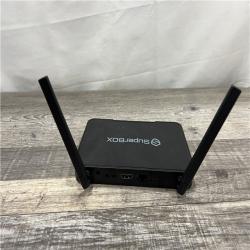 AS-IS SuperBox S4 PRO Media Player W/ Bluetooth Voice
