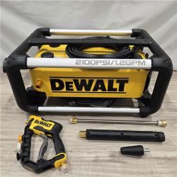 GOOD! - DEWALT Electric Pressure Washer  2100 PSI Jobsite Power Washer DWPW2100