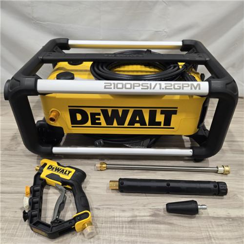 GOOD! - DEWALT Electric Pressure Washer  2100 PSI Jobsite Power Washer DWPW2100