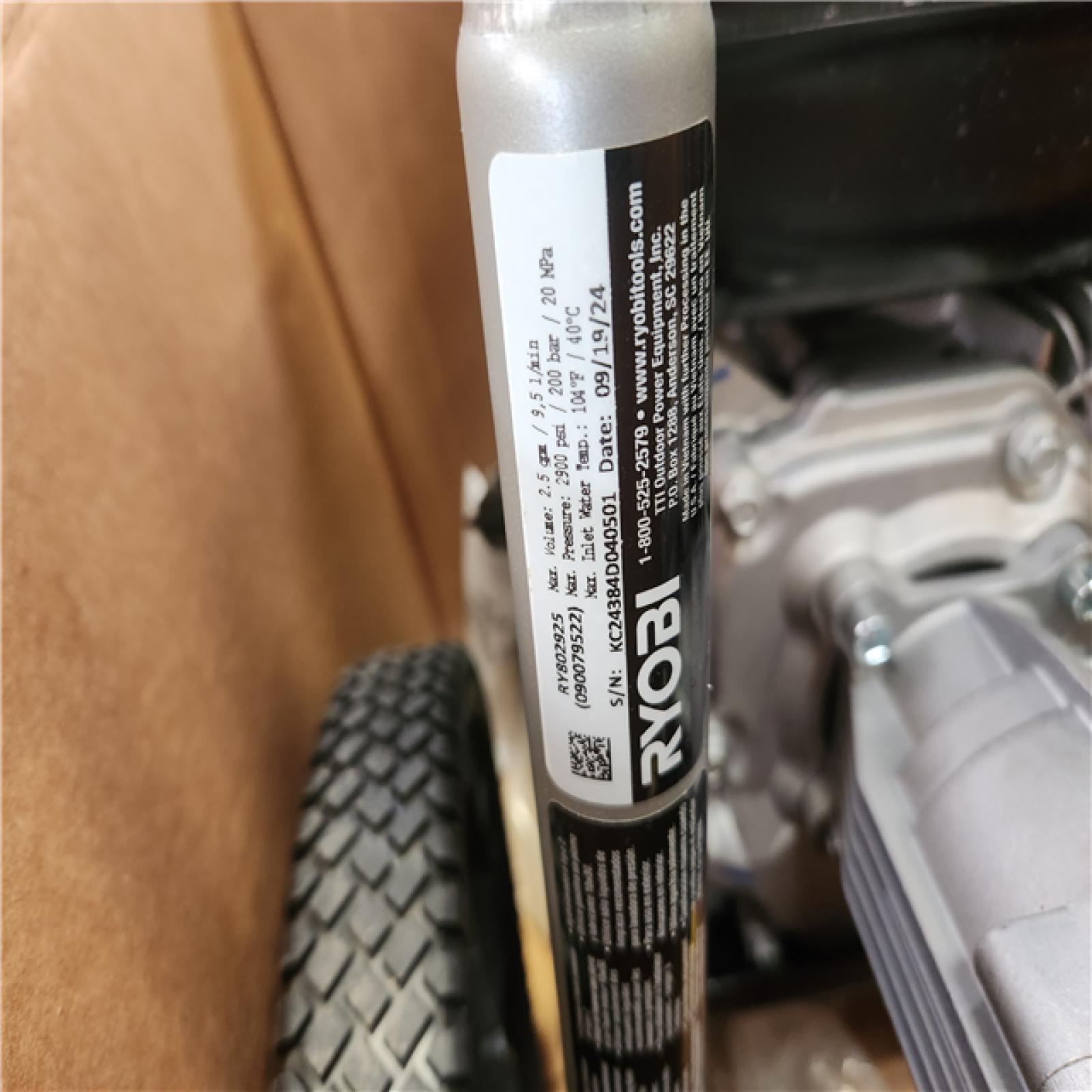 Phoenix NEW RYOBI 2900 PSI 2.5 GPM Cold Water Gas Pressure Washer with 212cc Engine