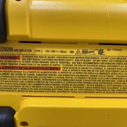 AS-IS DEWALT 20V MAX Cordless Electric Portable Inflator (Tool Only)