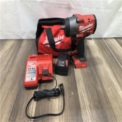 AS-IS Milwaukee FUEL 18V Lithium-Ion Brushless Cordless 1/2 in. Impact Wrench w/Friction Ring Kit