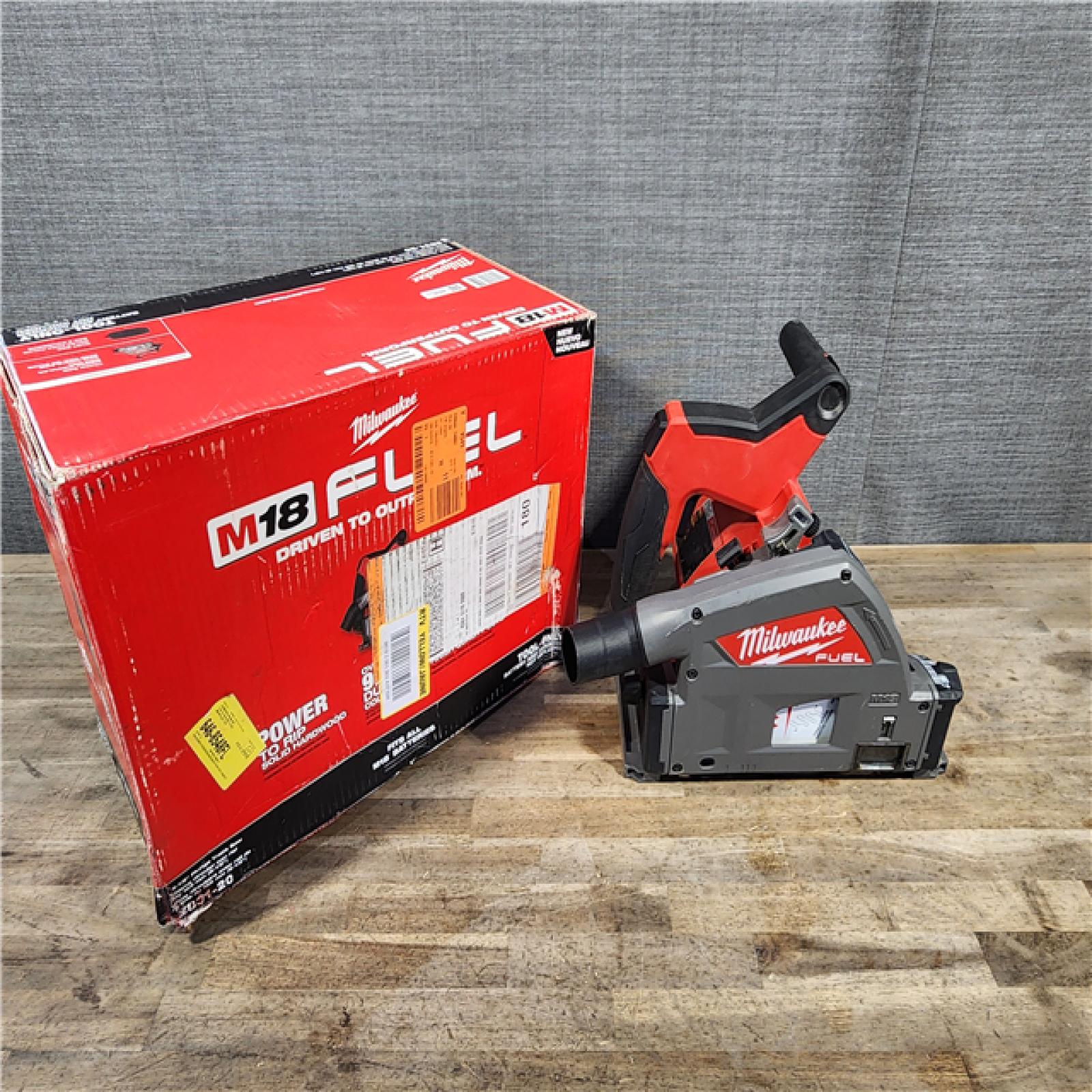 HOUSTON LOCATION - AS-IS Milwaukee M18 FUEL 6-1/2 Plunge Track Saw Bare Tool