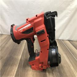 AS-IS Milwaukee FUEL 18-Volt Lithium-Ion Brushless Cordless Coil Roofing Nailer (Tool Only)
