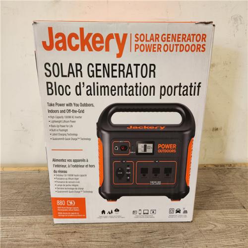 Phoenix Location NEW Jackery 1000-Watt Output/2000W Peak Portable Solar Power Station Explorer 880 Push Start Battery Generator for Outdoors/Camping (SEALED)