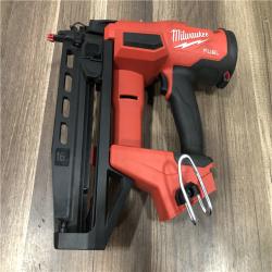 AS-IS Milwaukee FUEL 18-Volt Lithium-Ion Brushless Cordless Gen ll 16-Gauge Straight Finish Nailer (Tool Only)