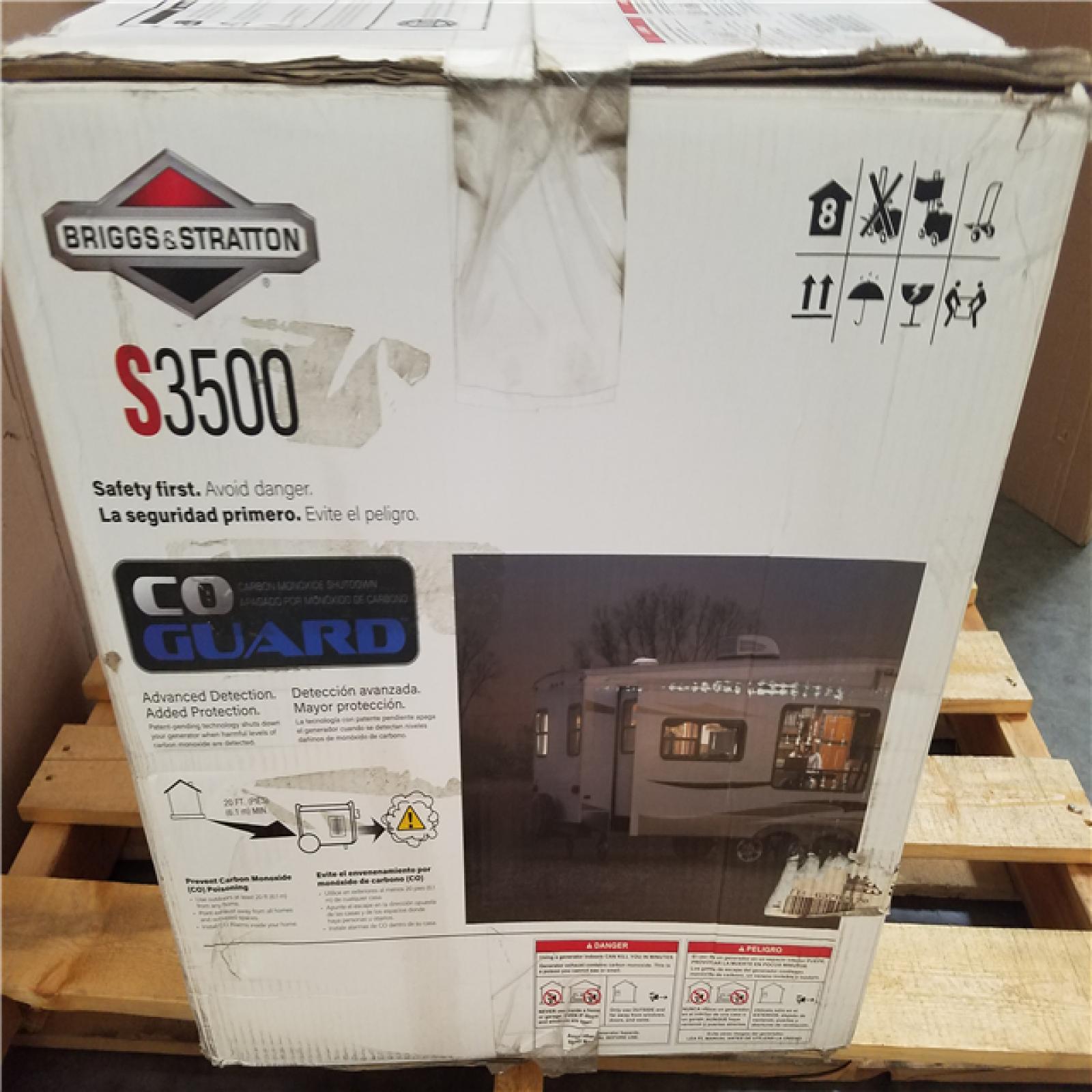California AS-IS Briggs & Stratton Portable Generator
