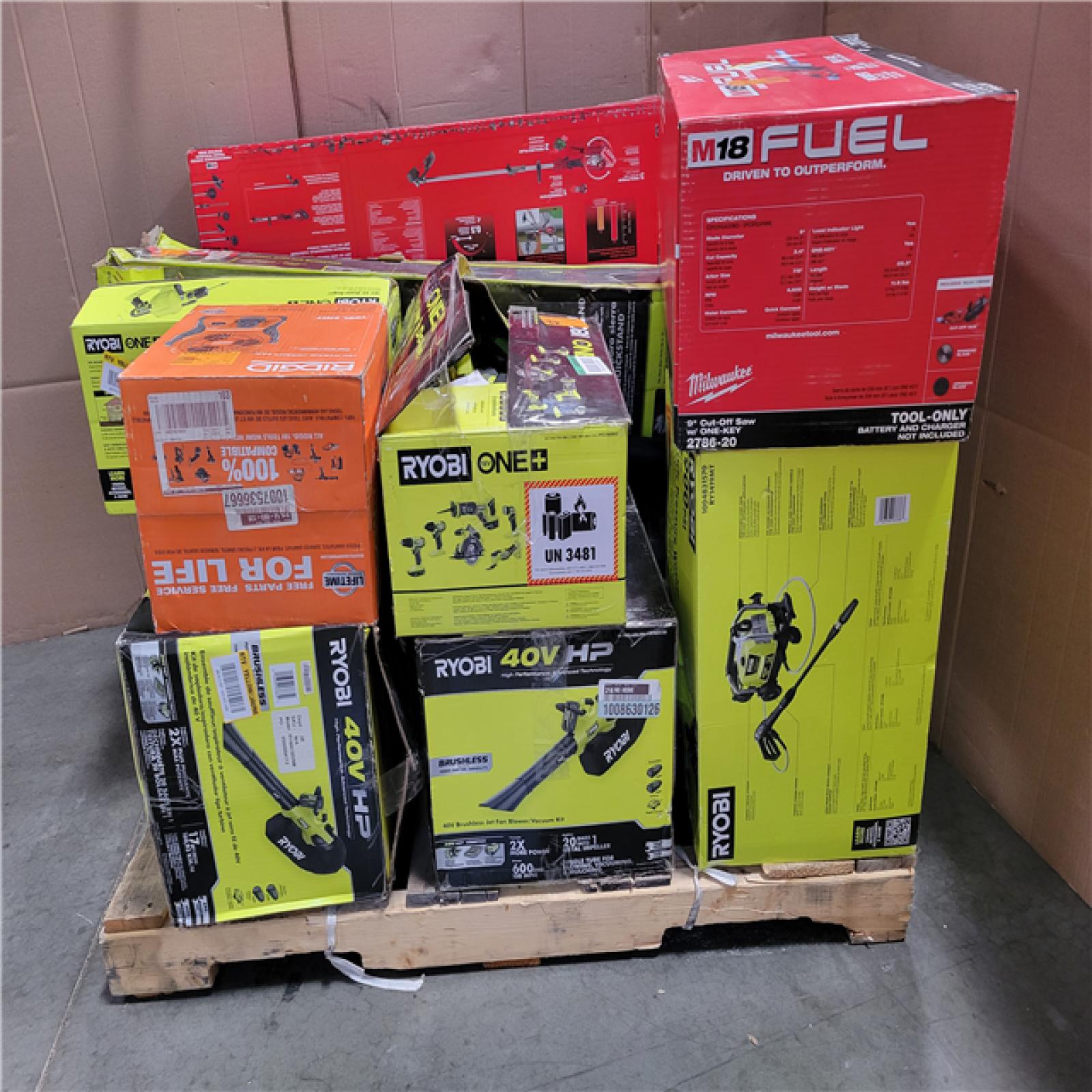 California AS-IS Tool Pallet