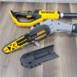 AS-IS DEWALT 20V MAX 8in. Brushless Cordless Battery Powered Pole Saw (Tool Only)