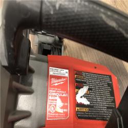 AS-IS Milwaukee FUEL 18V Lithium-Ion Cordless 7-1/4 in. Rear Handle Circular Saw (Tool-Only)
