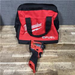Houston Location AS-IS Milwaukee FUEL 12V Lithium-Ion Brushless Cordless 1/4 in. Hex Impact Driver (Tool-Only)