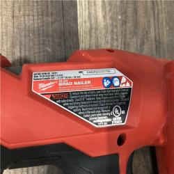 AS-IS Milwaukee  FUEL 18-Volt Lithium-Ion Brushless Cordless Gen II 18-Gauge Brad Nailer (Tool-Only)