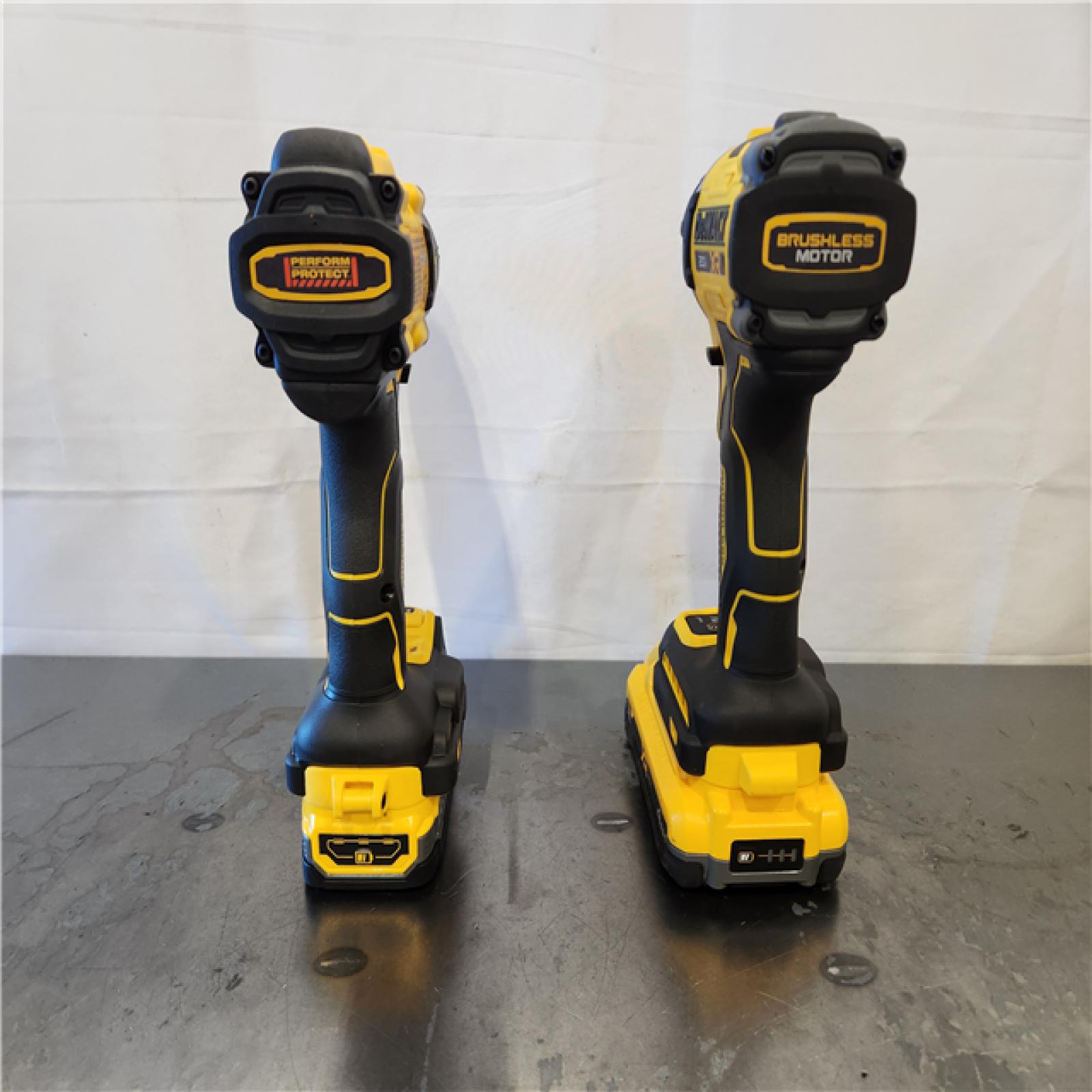 AS-IS- DEWALT 20V XR Lithium-Ion Cordless 2-Tool Combo Kit