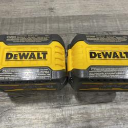 AS-IS DEWALT FLEXVOLT 20V/60V MAX Lithium-Ion 6.0Ah Battery Pack (2 Pack)