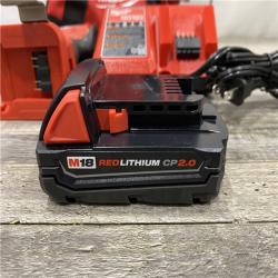 AS-IS Milwaukee 18-Volt Lithium-Ion Compact Brushless Cordless 1/4 in. Impact Driver Kit