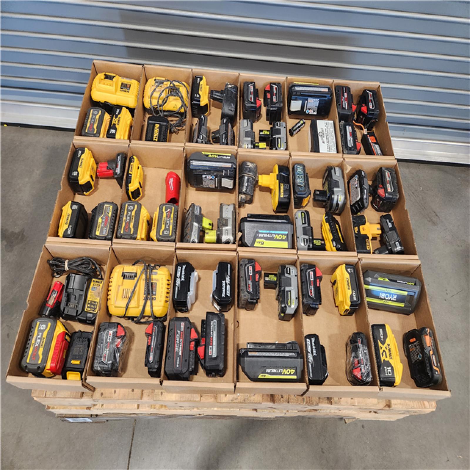 DALLAS LOCATION - AS-IS BATTERY PALLET