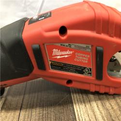 AS-IS Milwaukee 12V Lithium-Ion Cordless Copper Tubing Cutter (Tool-Only)