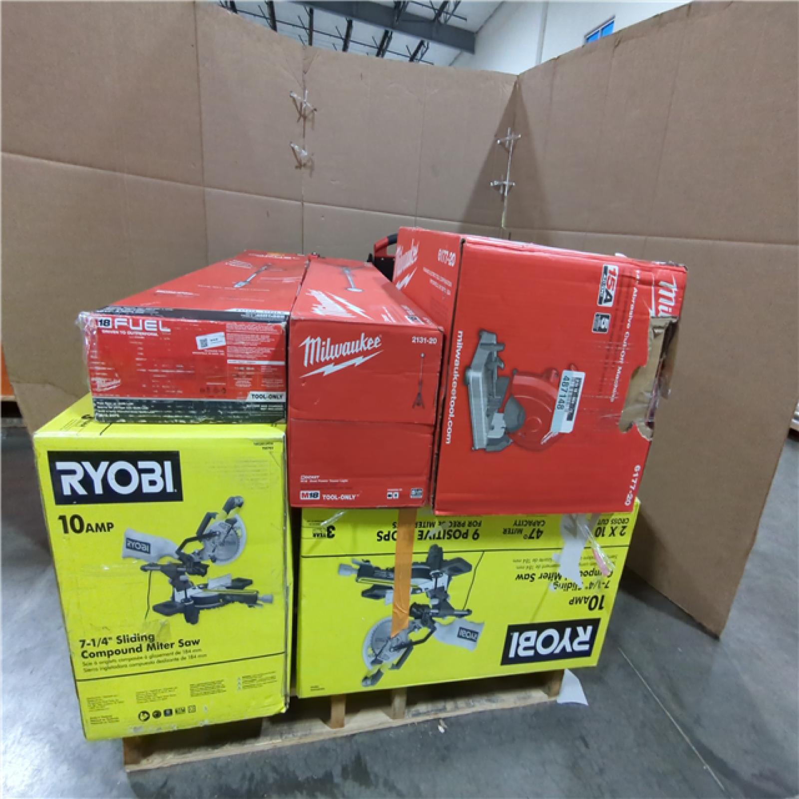 CALIFORNIA AS-IS TOOL PALLET