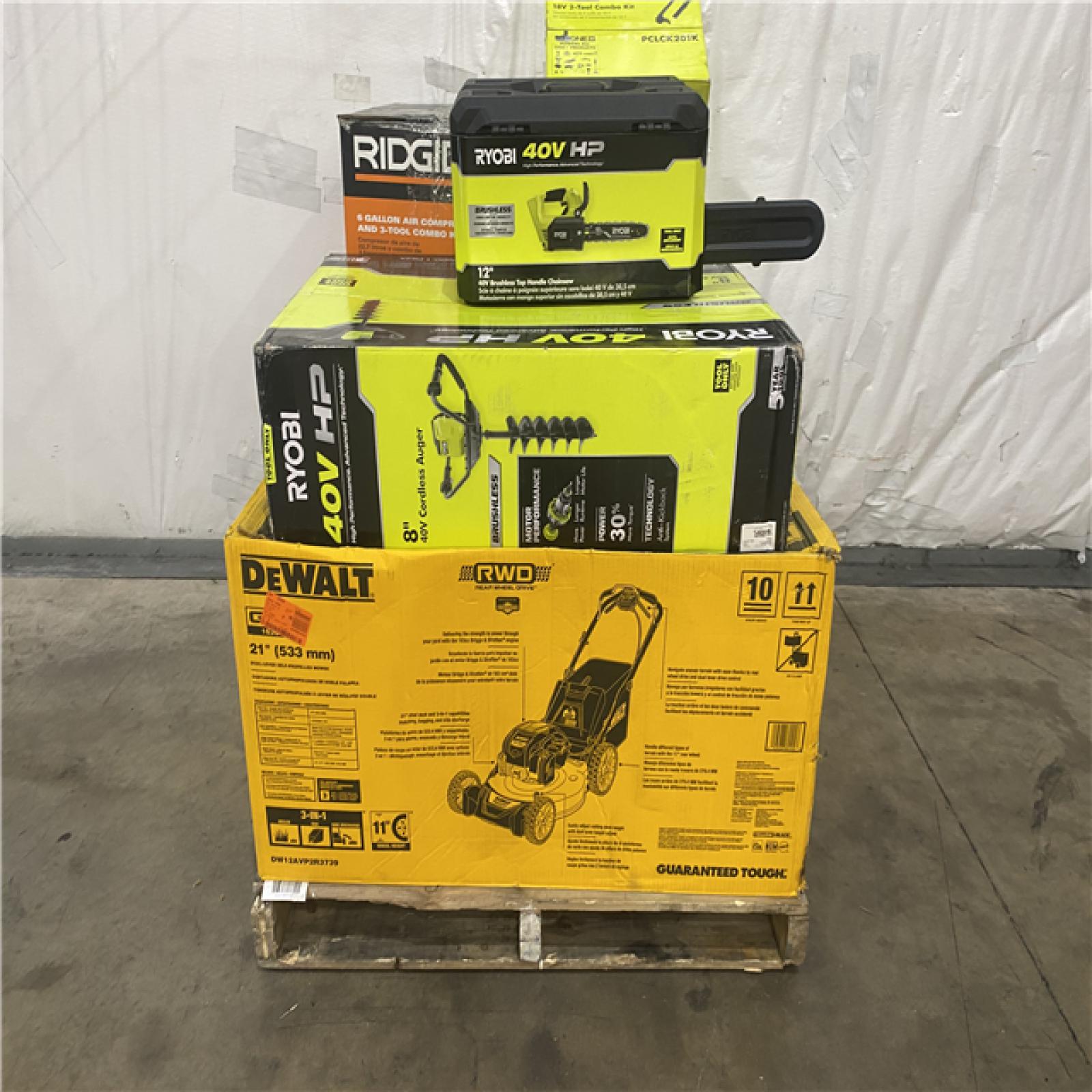 Houston Location AS IS - outdoor pallet