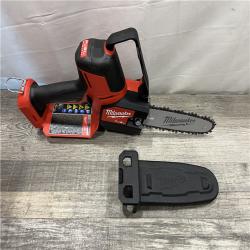 AS-IS Milwaukee FUEL 18V Lithium-Ion Brushless Cordless 8 in. HATCHET Pruning Saw (Tool-Only)