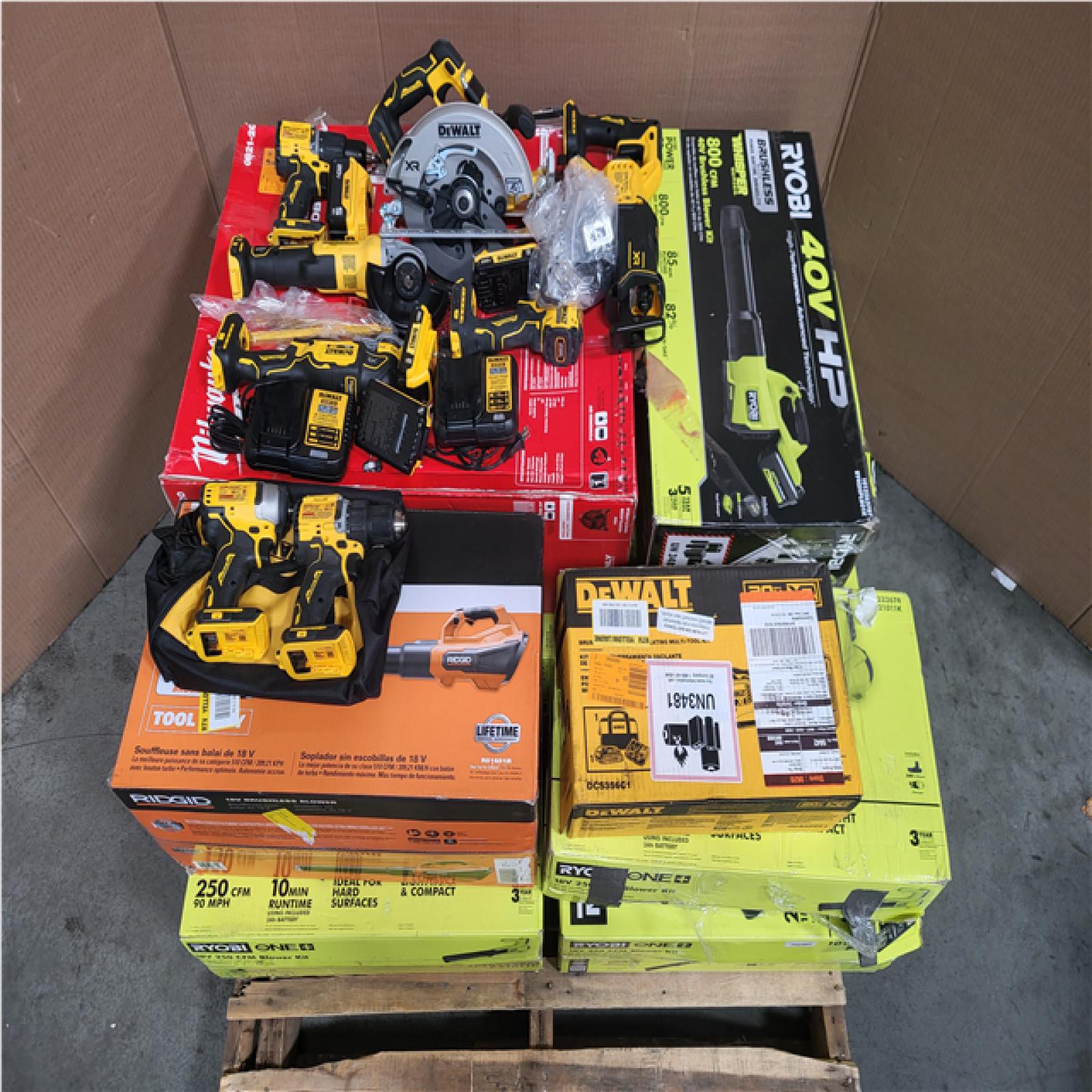 CALIFORNIA AS-IS TOOL PALLET