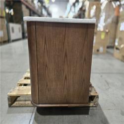 DALLAS LOCATION- Home Decorators Collection Collette 72 in. Double Sink Cinnamon Oak Bath Vanity