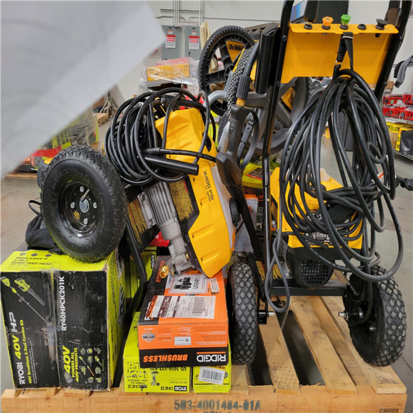 California AS-IS Tool Pallet