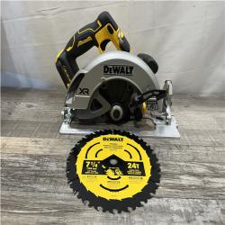 AS-IS DEWALT 20-Volt MAX 7-1/4 in. Cordless Circular Saw (Tool Only)