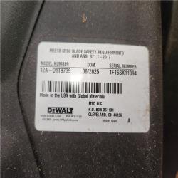Phoenix AS-IS DEWALT 21 in. 150cc Briggs and Stratton 625ex Engine Rear Wheel Drive 2-in-1 Gas Self Propelled Walk Behind Lawn Mower