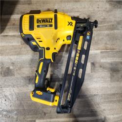 HOUSTON LOCATION - AS-IS DeWalt 20V 16 Gauge Cordless Angled Finish Nailer Kit W/ 2Ah Battery