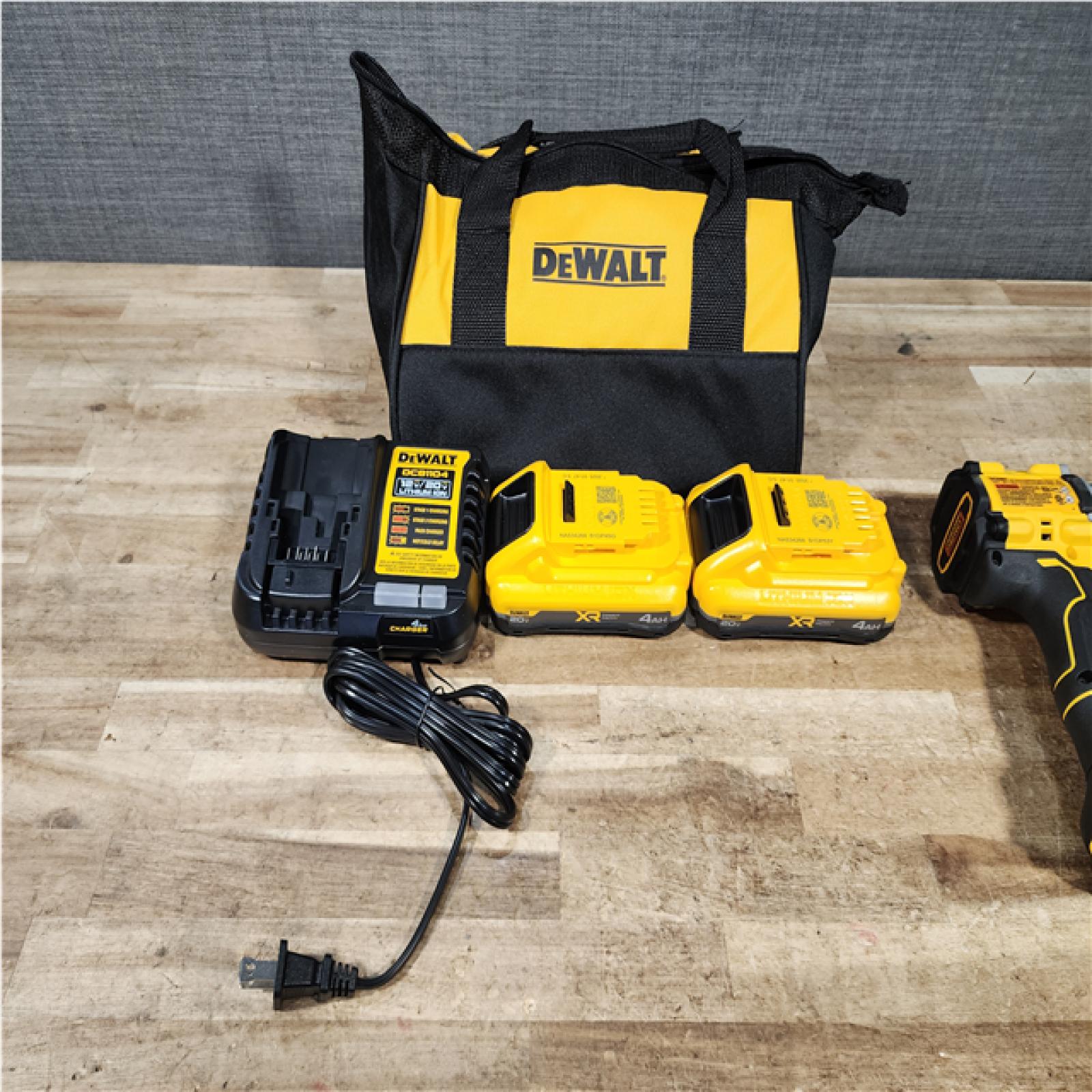 HOUSTON LOCATION - AS - IS DEWALT 20V XR Lithium-Ion Cordless Brushless 1/2 in. Drill/Driver Kit