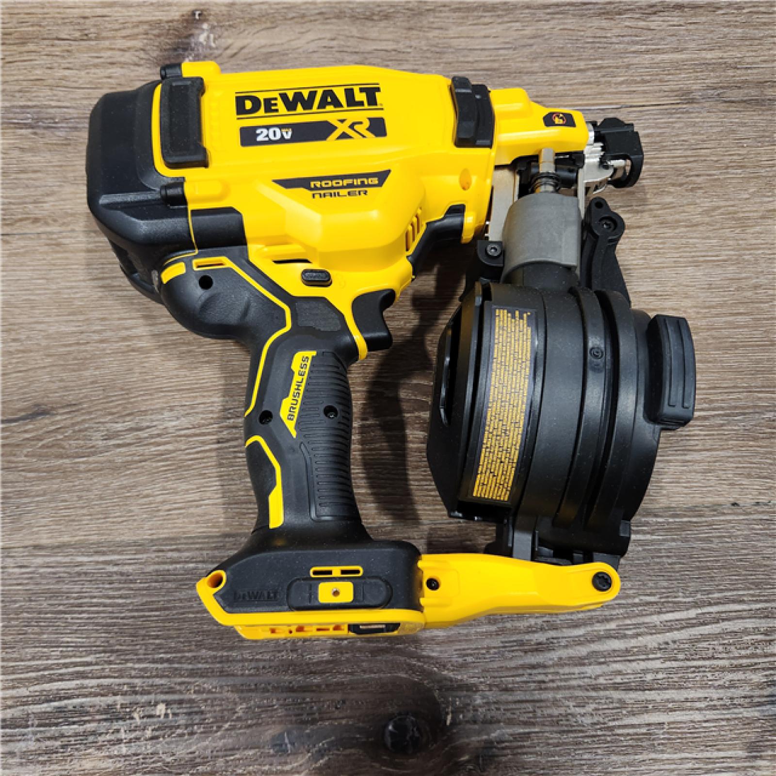 AS-IS DEWALT Cordless Roofing Nailer (Tool-Only)