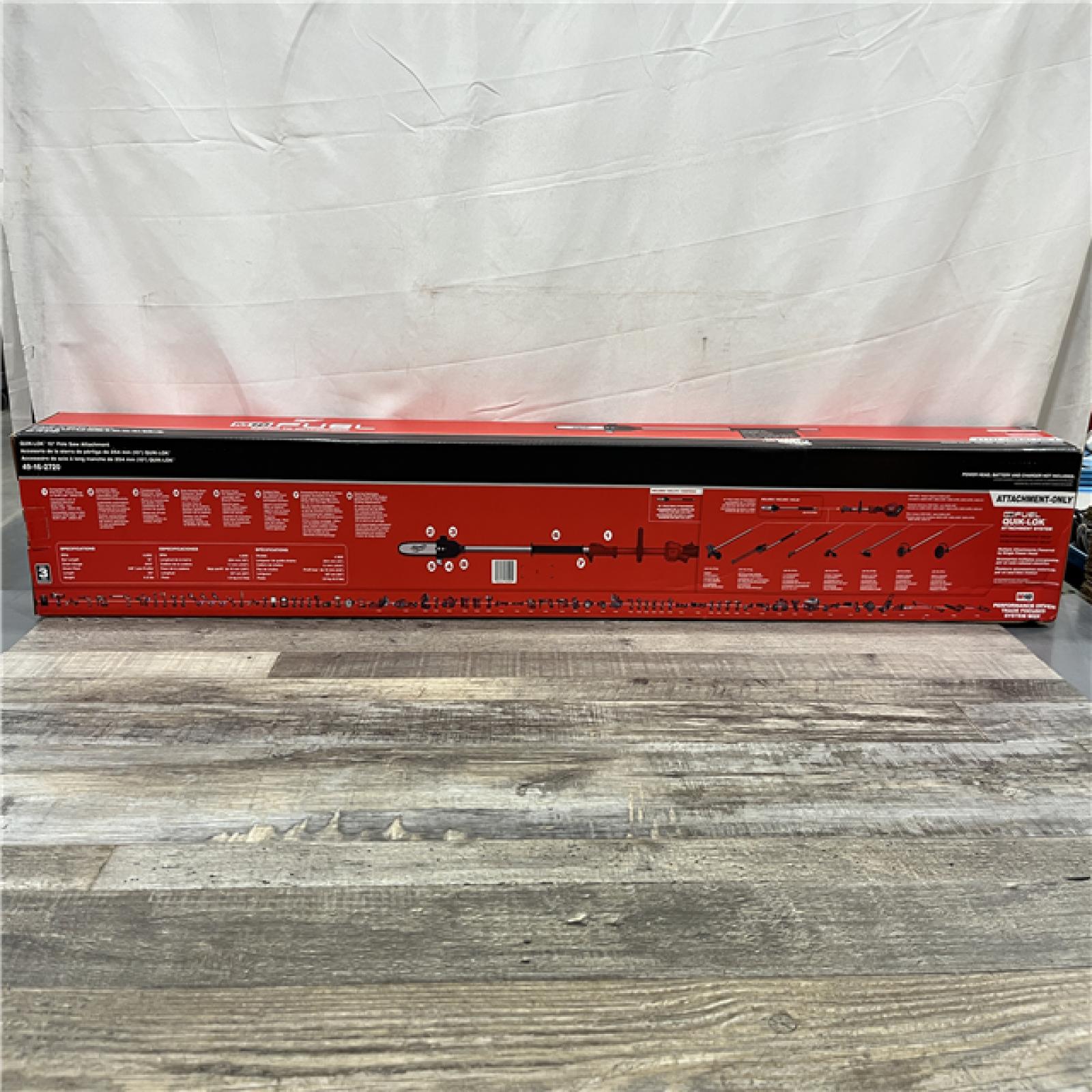 NEW - Milwaukee 18 FUEL QUIK-LOK 10 in. Pole Saw Attachment (Tool-Only)