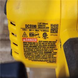 HOUSTON LOCATION - AS - IS DEWALT 20-Volt MAX 7-1/4 in. Cordless Circular Saw (Tool Only)