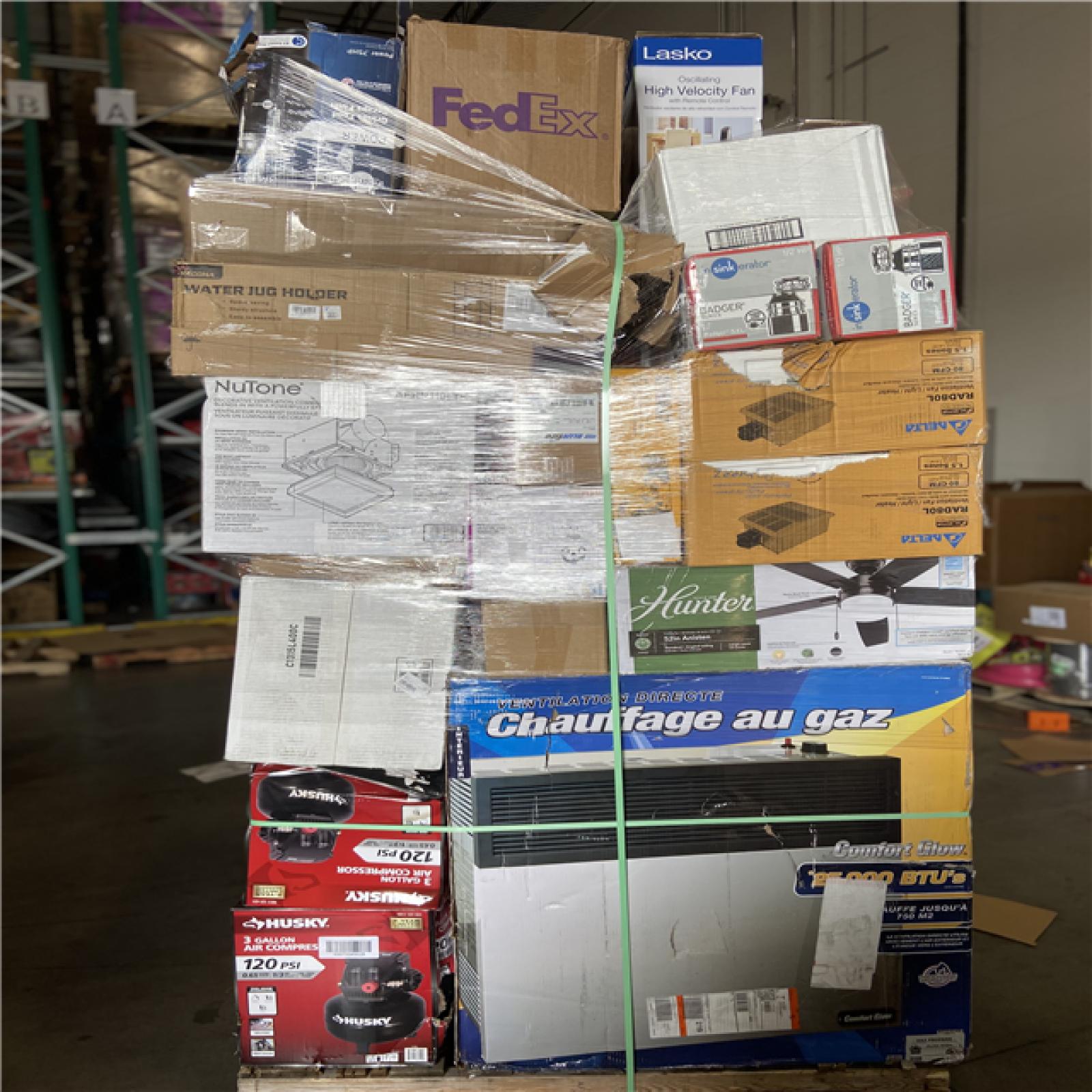 DALLAS LOCATION - AS-IS HOME IMPROVEMENT PALLET