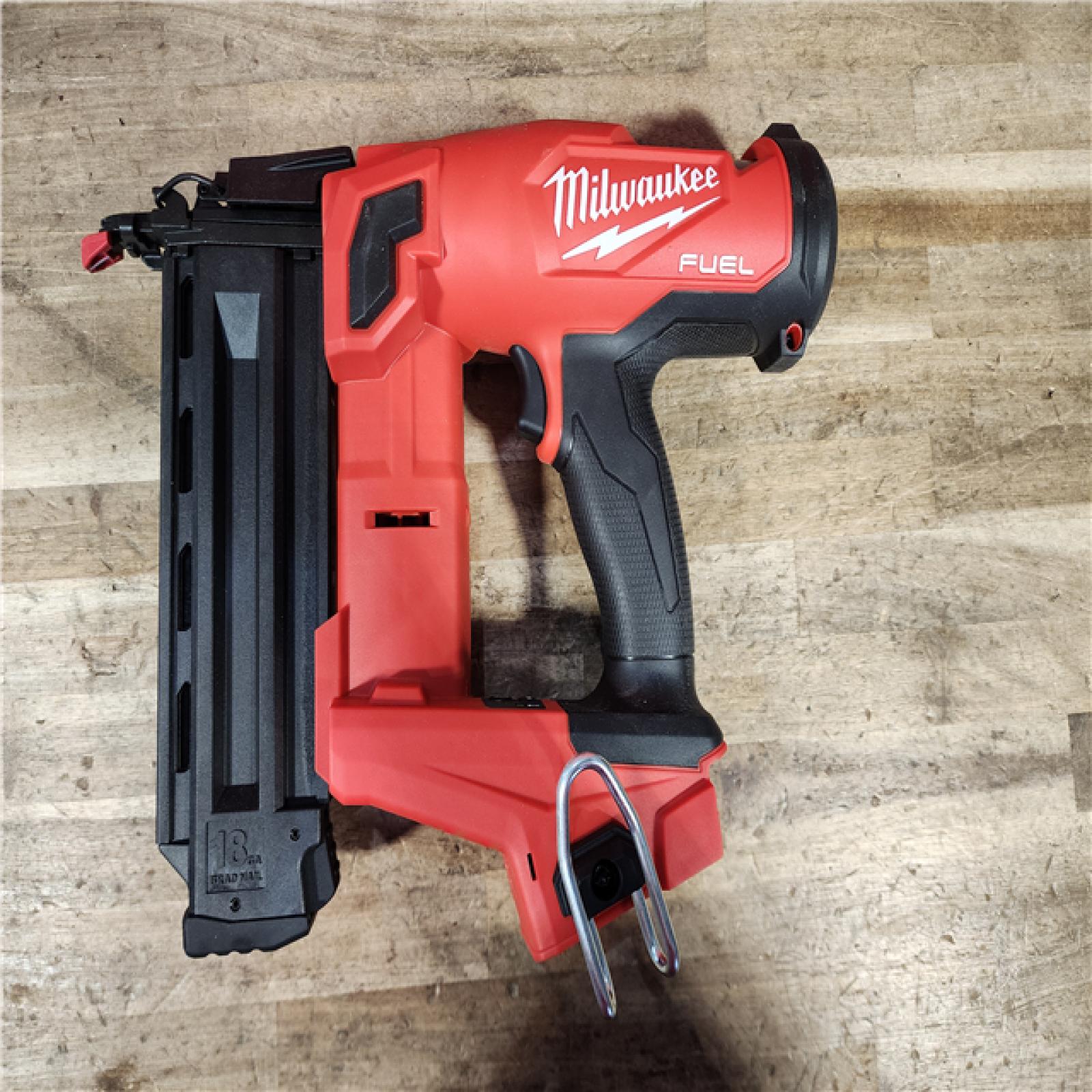 HOUSTON LOCATION - AS-IS Milwaukee FUEL 18-Volt Lithium-Ion Brushless Cordless Gen II 18-Gauge Brad Nailer (Tool-Only)