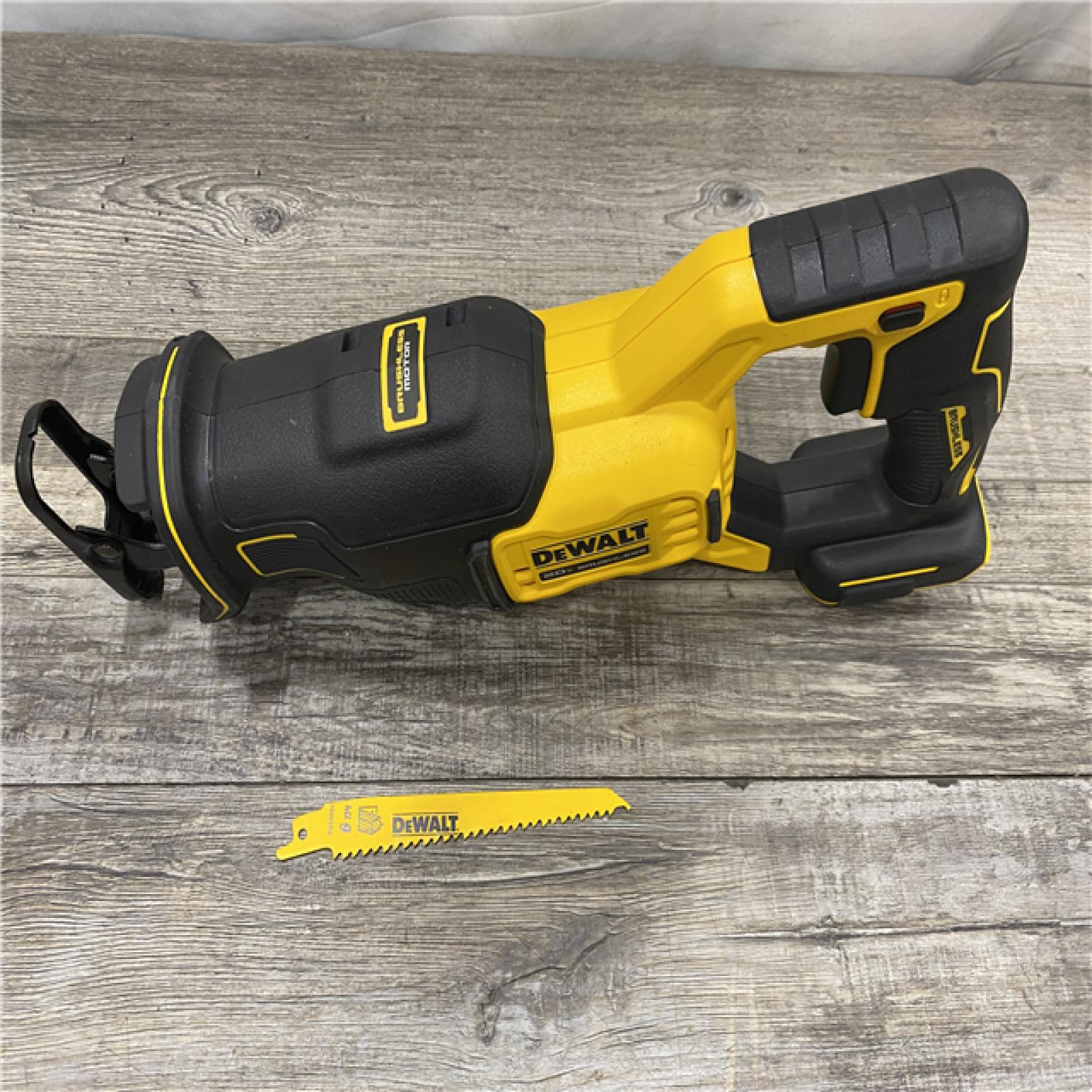 AS-IS DEWALT 20V MAX XR Cordless Brushless Reciprocating Saw (Tool Only)