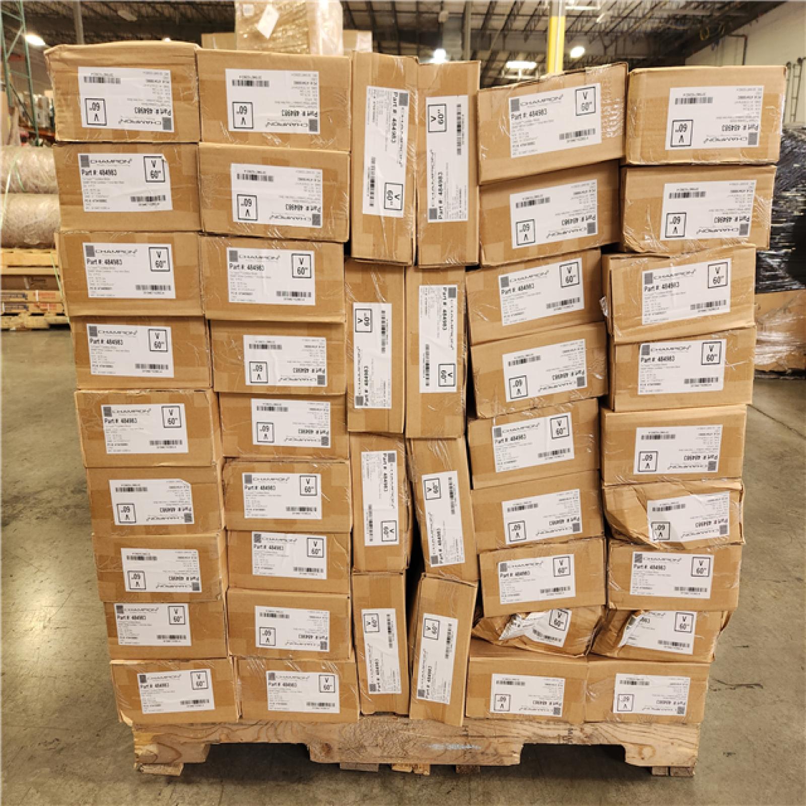 Phoenix Location NEW Champion TruTouch Cordless Blinds 39x60 White Cordless 1 Vinyl Blind 4Pcs Pallet (44 Boxes)