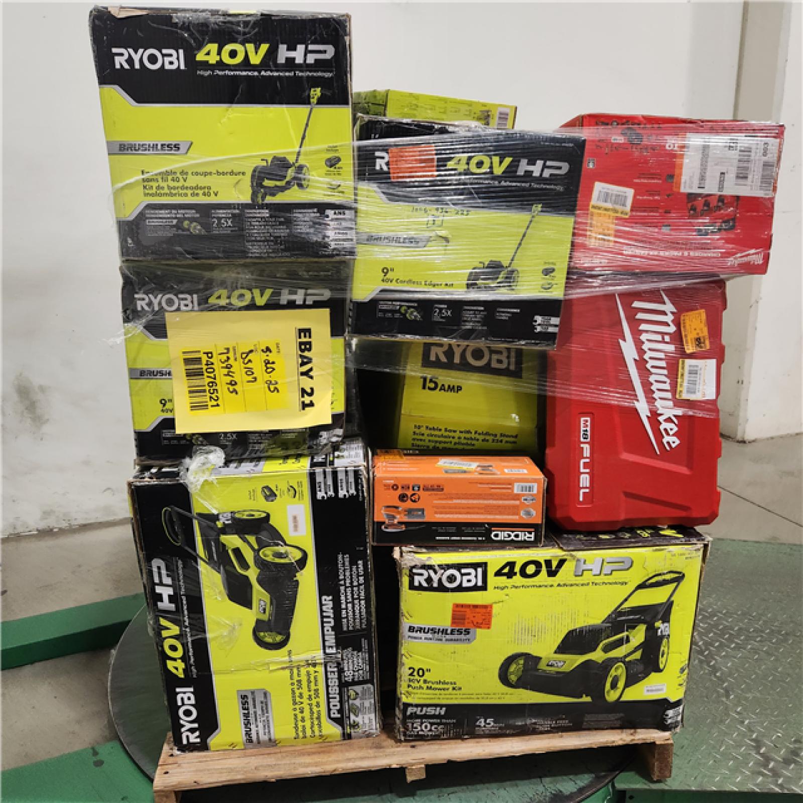 Dallas Location - As-Is Tool Pallet