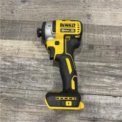 AS-IS DEWALT 20V MAX XR Cordless Brushless 3-Speed 1/4 in. Impact Driver Kit