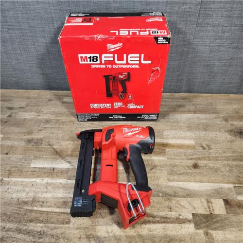 HOUSTON LOCATION - AS-IS Milwaukee  FUEL 18-Volt Lithium-Ion Brushless Cordless 18-Gauge 1/4 in. Narrow Crown Stapler (Tool-Only)