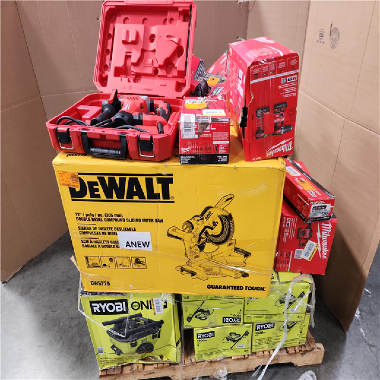 CALIFORNIA AS-IS TOOL PALLET