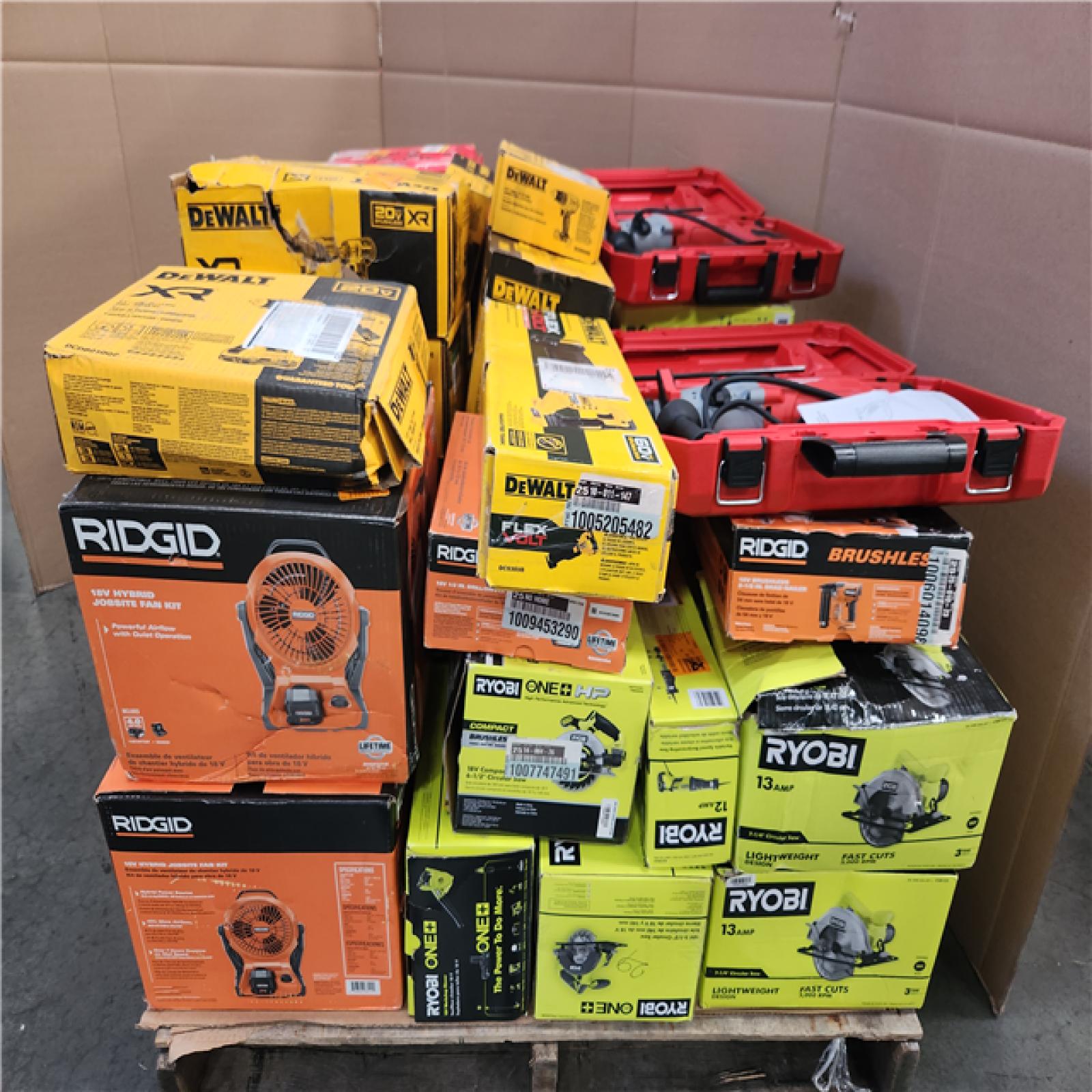 CALIFORNIA AS-IS TOOL PALLET