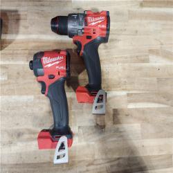 HOUSTON LOCATION - AS-IS Milwaukee FUEL 18V Lithium-Ion Brushless Cordless Hammer Drill and Impact Driver Combo Kit